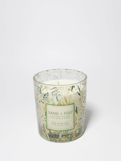 Sage & Sea Salt 11.5 oz scented candle