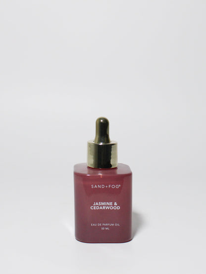 Jasmine & Cedarwood 50 ml Perfume Oil Dropper