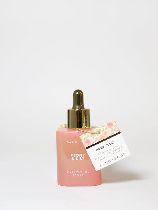 Peony & Lily 50 ml Perfume Oil Dropper