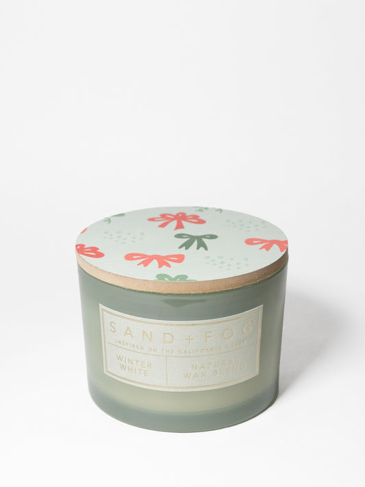 Winter White 12 oz scented candle